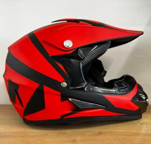Fullface FOX Red S/M + 100% Goggles